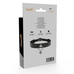 Vegan Nahast Kaelarihm Kõristiga - Coquette Chic Desire