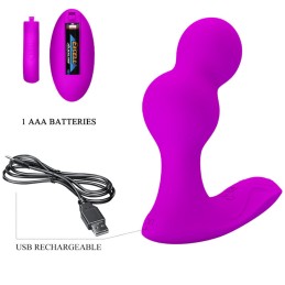 Pretty Love Terrance Prostate & Anal Vibrator With Remote Control