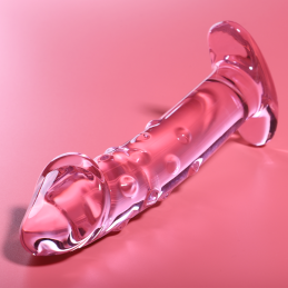 Nebula Series by Ibiza Roosa Peenise Kujuga Klaasdildo 18.5 cm