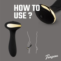 Teazers - Warming Butt Plug Vibrator With Remote Control - ANAL