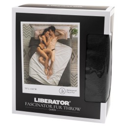 Liberator Faux Fur Fascinator Luxury Throw