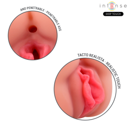 Intense - Riley Double Mouth & Vagina Masturbator - Masturbators