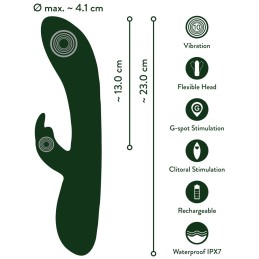 Emerald Love - Luxurious Rabbit Vibrator - Vibrators