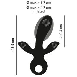 Eternal - Inflatable Triple Vibrator - Vibrators