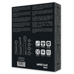 Addicted Toys – Flexible Silicone Cock Ring Set 7 Pieces - Cock