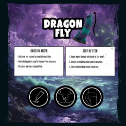 Mythical Mates – Dragonfly Dildo 22.6 cm - Dildos