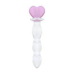 Gildo – No. 37 Glass Dildo Heart Shape 18 cm - Dildos