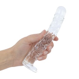 Gildo – No. 34 Tekstuuriga Klaasist Dildo 19 cm - Dildod
