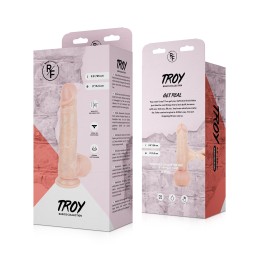 Real Fantasy – Troy Dildo Moveable Skin 25 cm - Dildos