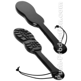 Boot Shaped Heavy Wooden Paddle - BDSM