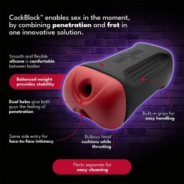 CockBlock - FROT Dual Massager for 2 Penises - Masturbaatorid