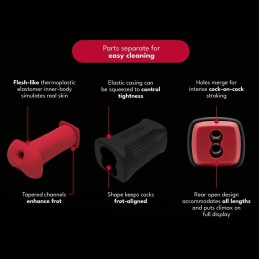 CockBlock - FROT Dual Massager for 2 Penises - Masturbaatorid