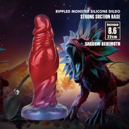 Power Monsters - Shadow Behemoth Inflatable Dildo 22 cm -