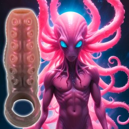 Beasty Cocks - Tentacle Peenisemansett Munanditerõngaga -