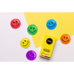 EXS - Smiley Face Regular Latex Condoms 12 pcs - Safe Sex
