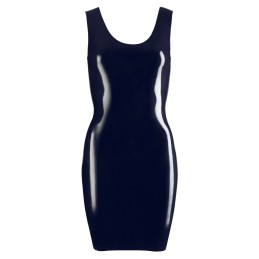 Late X - Mini Dress Latekskleit Must XS - Naiste Latex Kummiriided