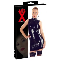 Late X - Dress Латексное Платье Черная 2XL - Латекс Фетиш