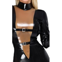 Late X - Dress Latex Dress Black S - Latex Fetish