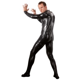 Late X - Men's Jumpsuit Lateks Kombinesoon Must S - Latex Fetiš