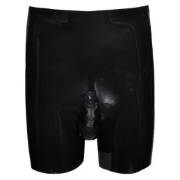 Late X - Men's Briefs Латексные Брюки Черный XL - Латекс Фетиш