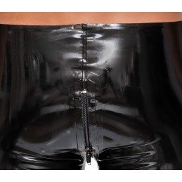 Late X - Men's Pants Zip Латексные Брюки Черный 2XL - Латекс
