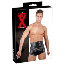 Late X - Diaper Briefs Latex Diaper Briefs Black XL - Latex