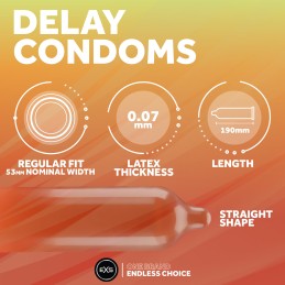 EXS - Delay Endurance Kondoomid 12tk - Kondoomid