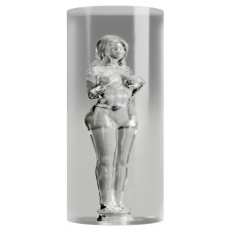 Stroker - Female Shaped Tunnel Мастурбатор Прозрачный - UUS ID